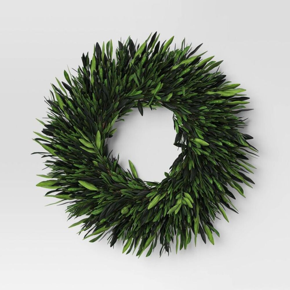 Threshold - Preserved Olive Leaf Wreath - Threshold Olive